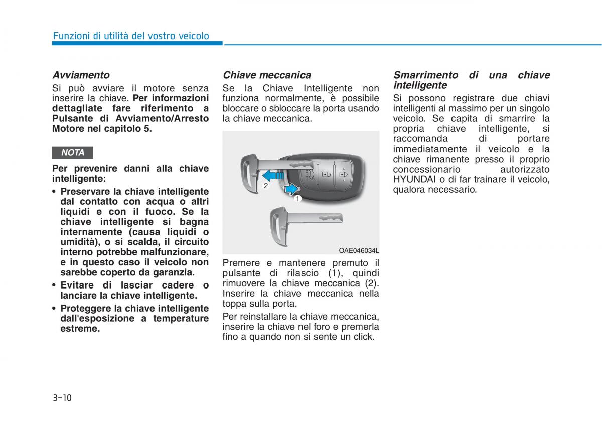 Hyundai Ioniq Hybrid manuale del proprietario / page 115