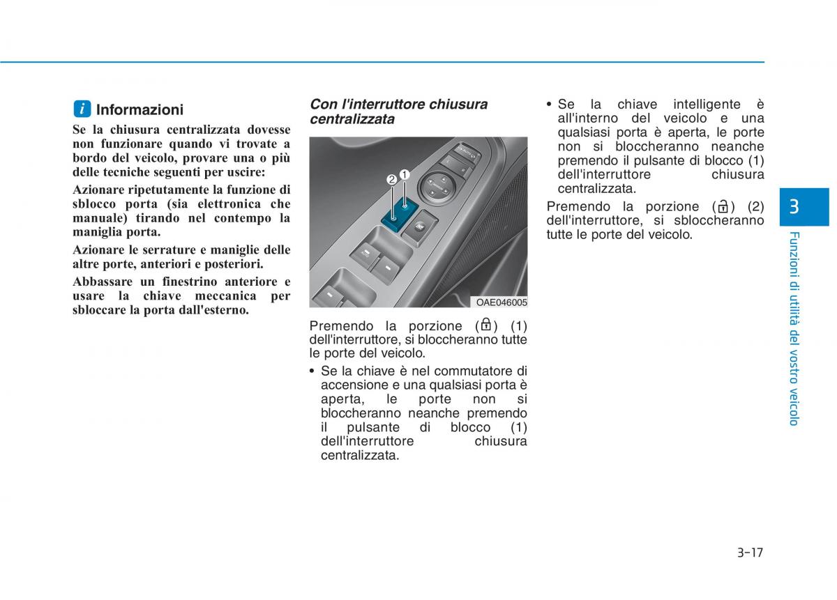 Hyundai Ioniq Hybrid manuale del proprietario / page 122