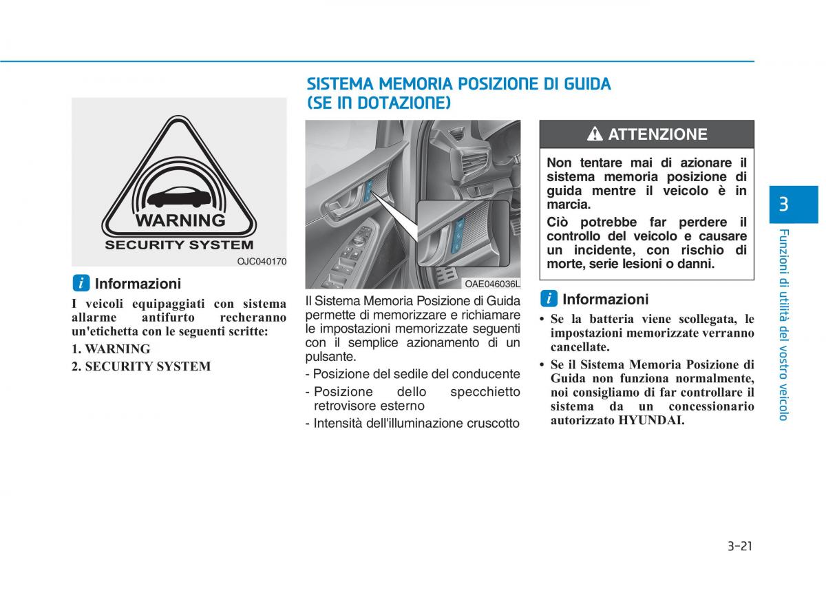 Hyundai Ioniq Hybrid manuale del proprietario / page 126