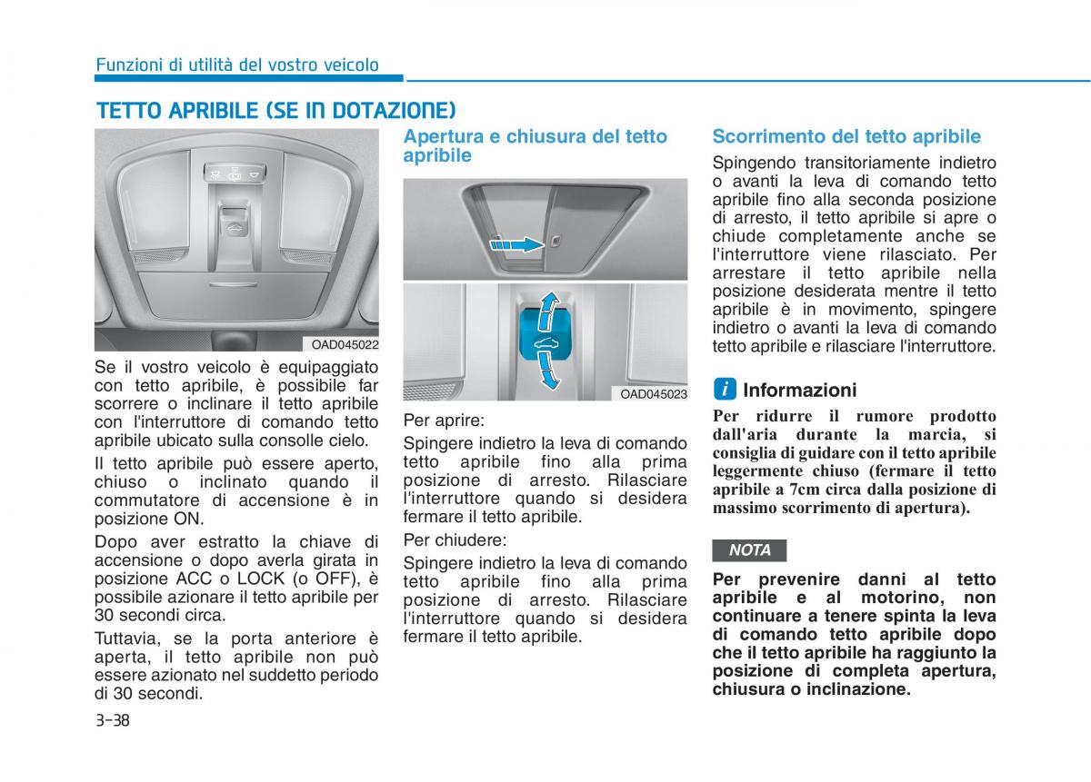 Hyundai Ioniq Hybrid manuale del proprietario / page 143