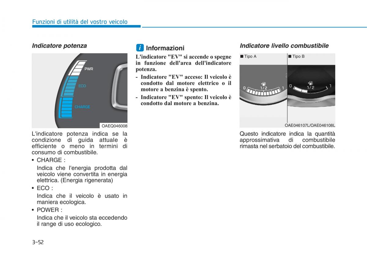 Hyundai Ioniq Hybrid manuale del proprietario / page 157