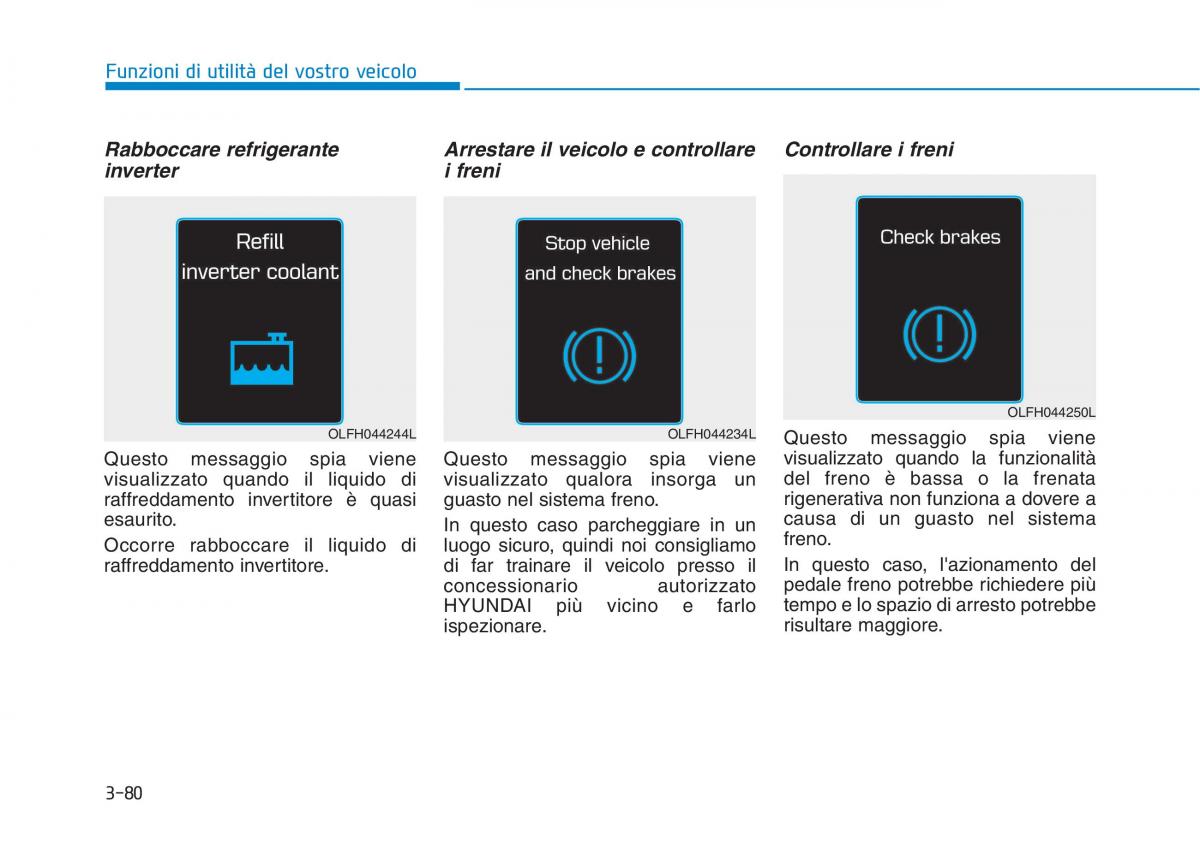 Hyundai Ioniq Hybrid manuale del proprietario / page 185