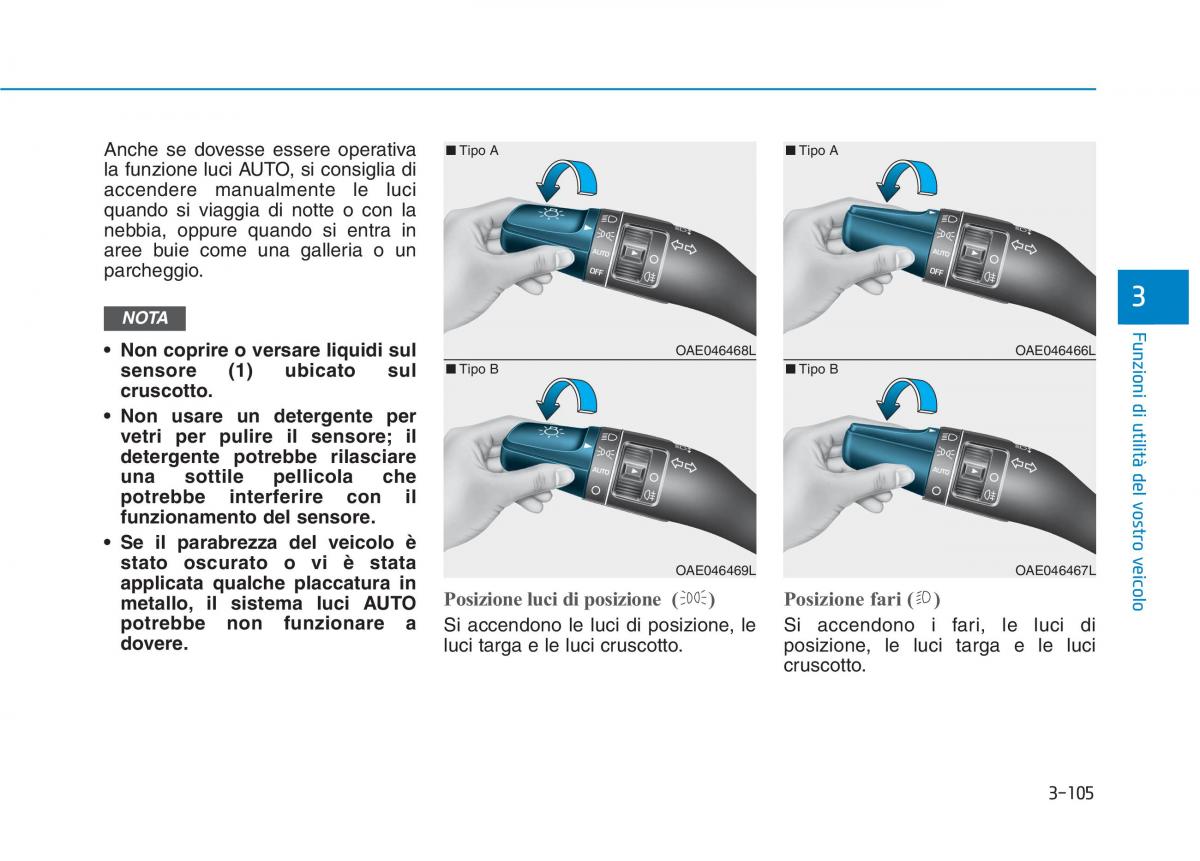 Hyundai Ioniq Hybrid manuale del proprietario / page 210