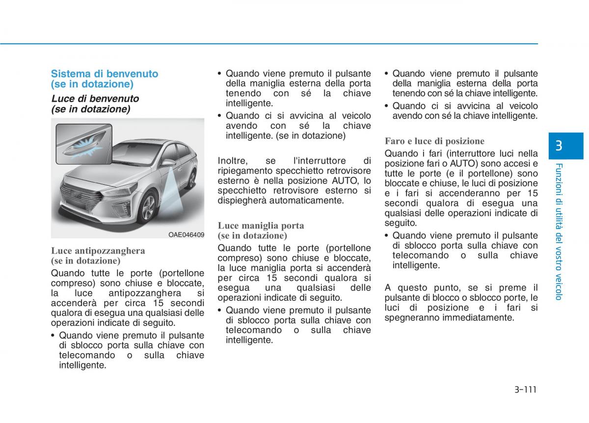 Hyundai Ioniq Hybrid manuale del proprietario / page 216