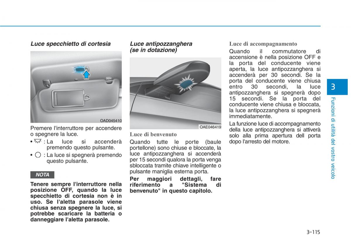 Hyundai Ioniq Hybrid manuale del proprietario / page 220