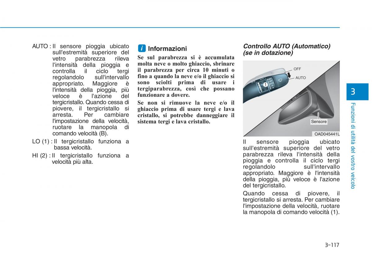 Hyundai Ioniq Hybrid manuale del proprietario / page 222