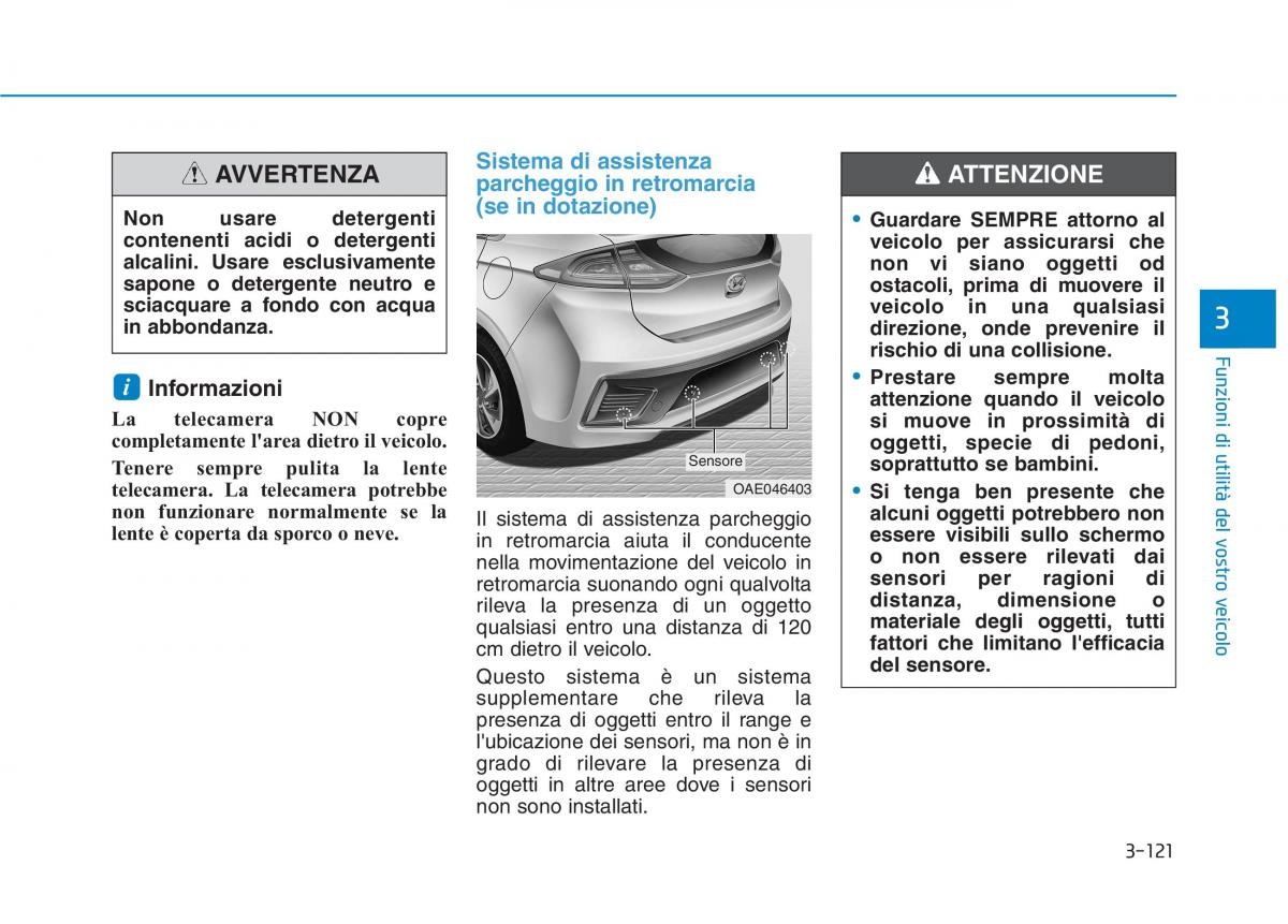 Hyundai Ioniq Hybrid manuale del proprietario / page 226