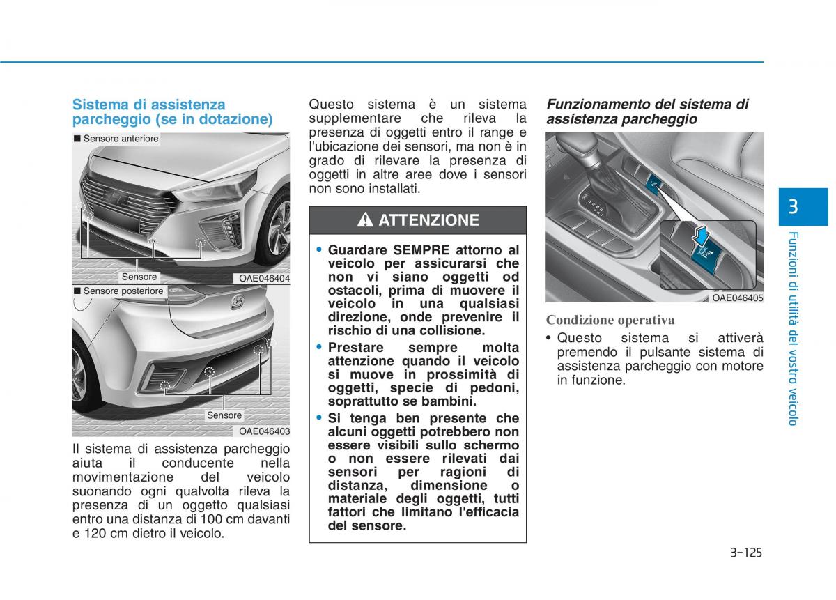 Hyundai Ioniq Hybrid manuale del proprietario / page 230