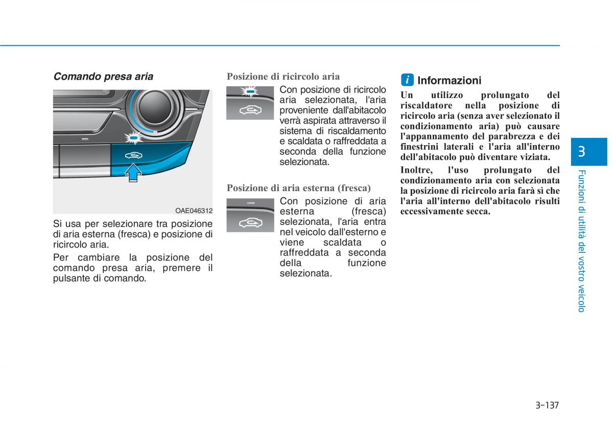 Hyundai Ioniq Hybrid manuale del proprietario / page 242