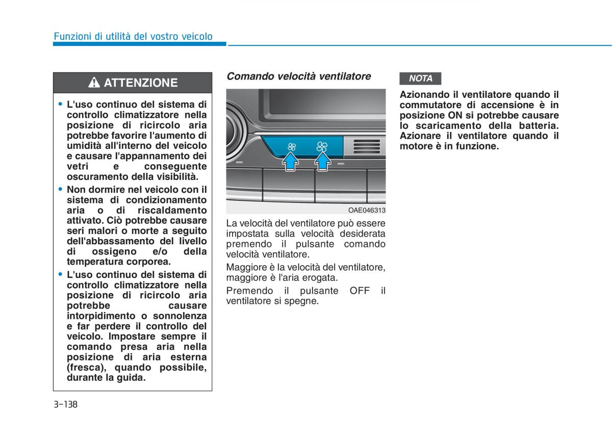 Hyundai Ioniq Hybrid manuale del proprietario / page 243