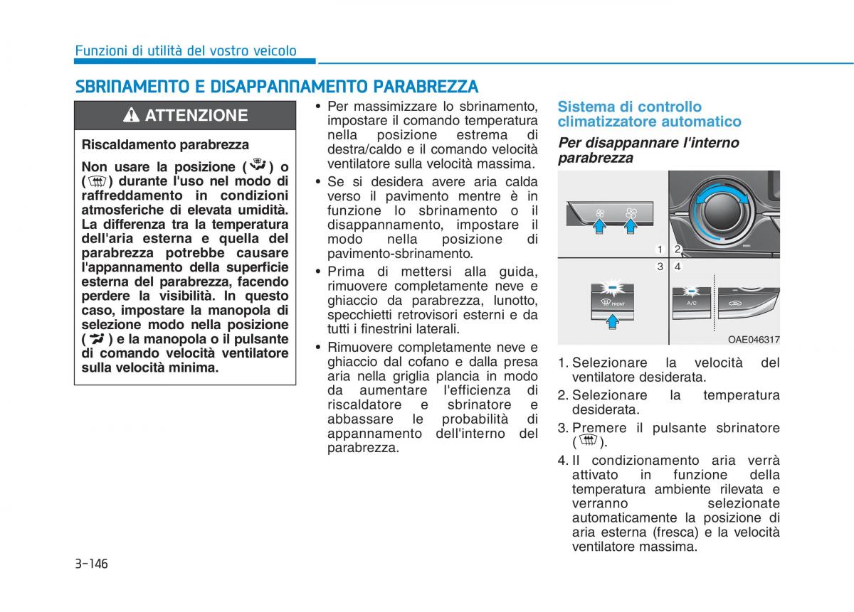 Hyundai Ioniq Hybrid manuale del proprietario / page 251