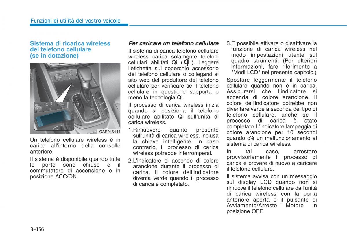 Hyundai Ioniq Hybrid manuale del proprietario / page 261