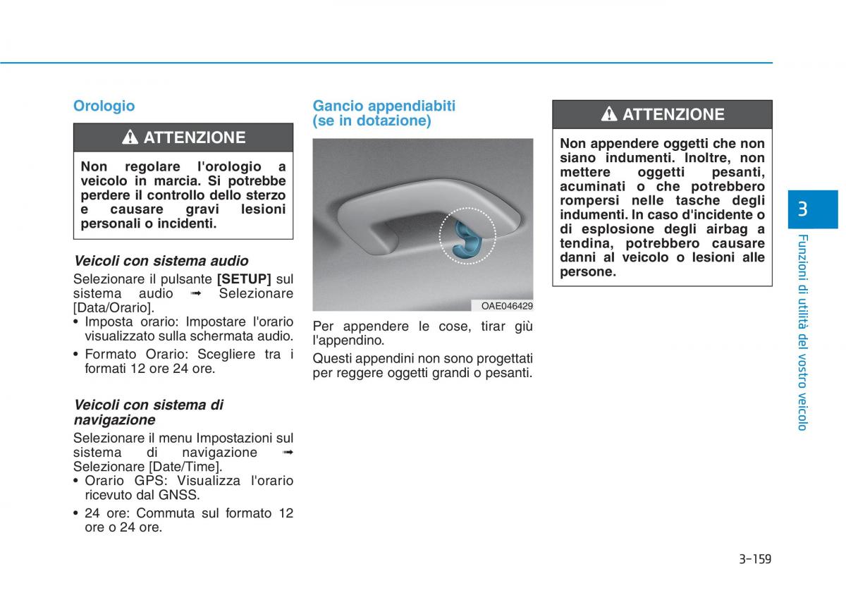 Hyundai Ioniq Hybrid manuale del proprietario / page 264