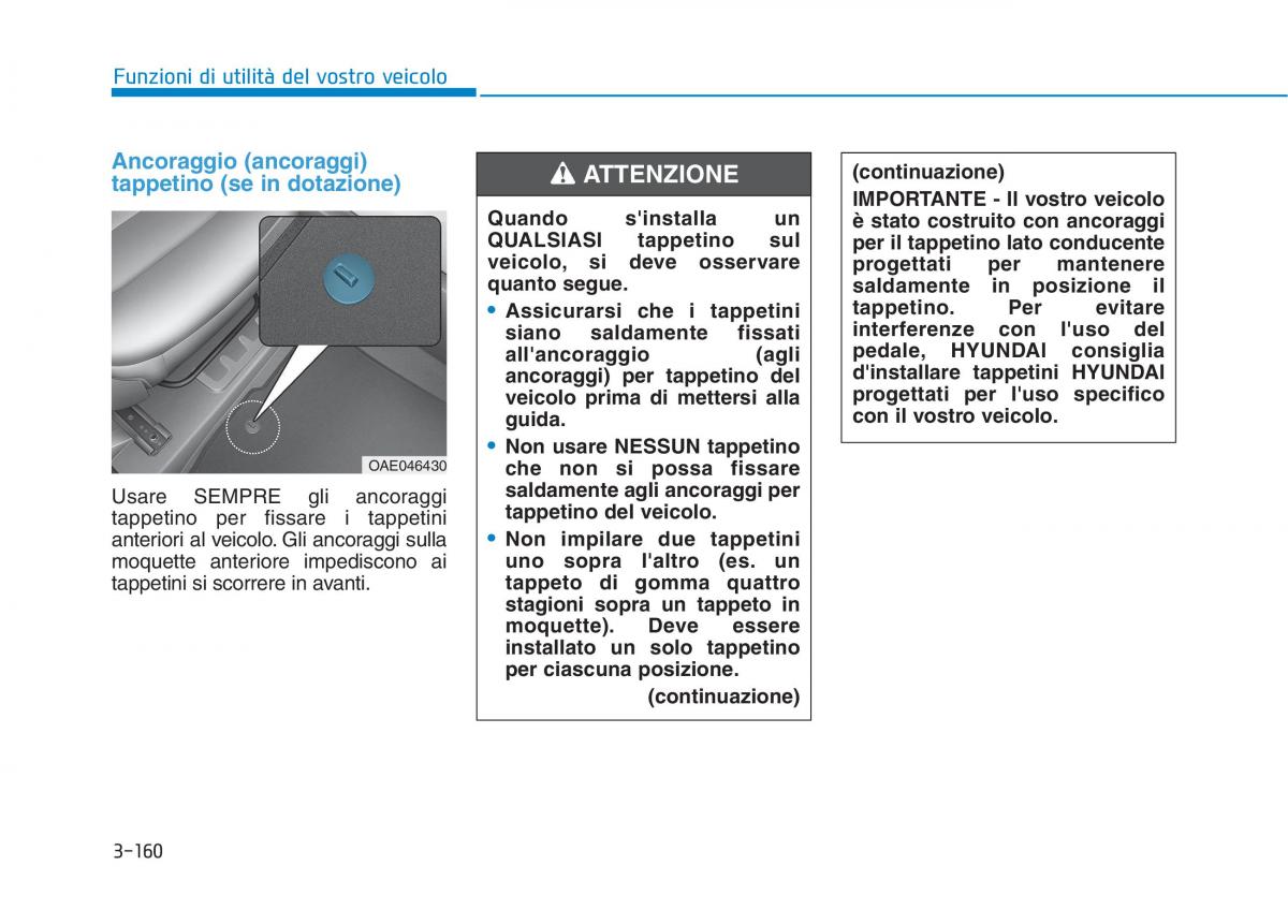 Hyundai Ioniq Hybrid manuale del proprietario / page 265