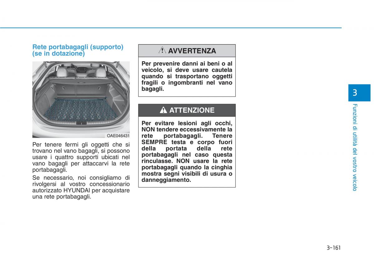 Hyundai Ioniq Hybrid manuale del proprietario / page 266