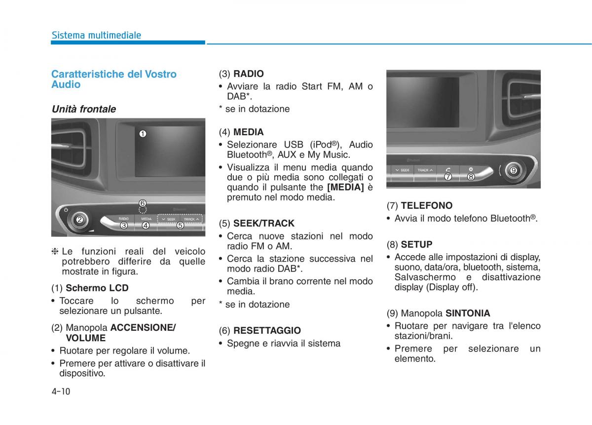 Hyundai Ioniq Hybrid manuale del proprietario / page 276