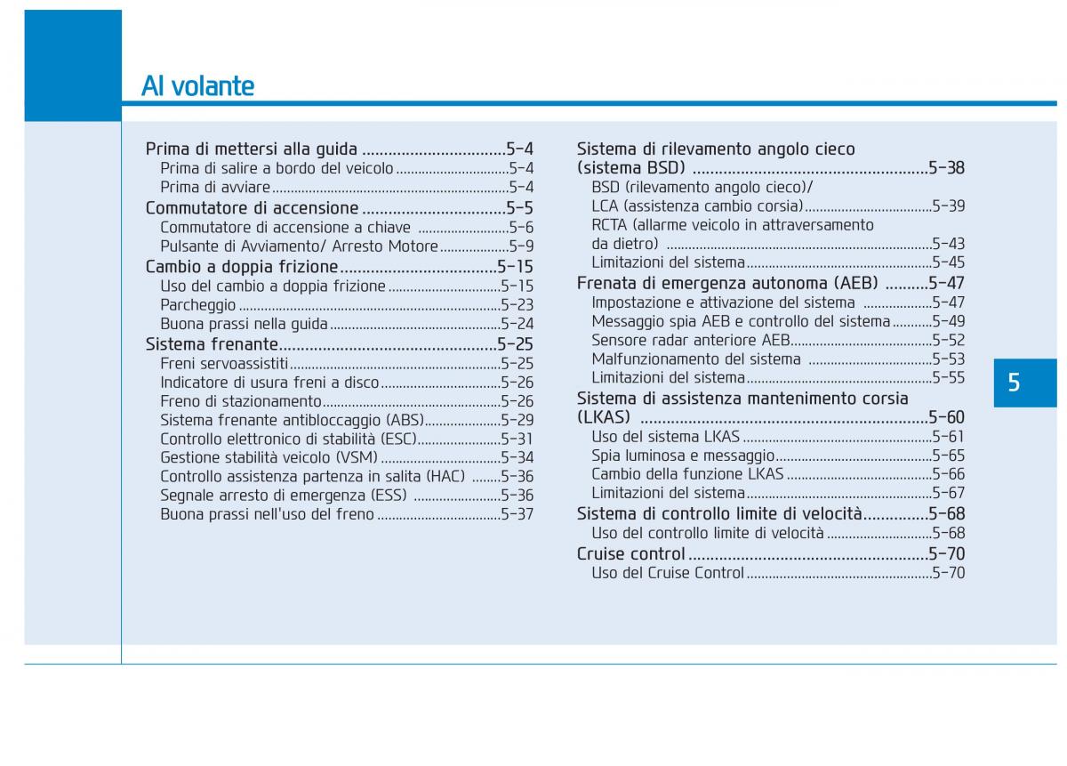 Hyundai Ioniq Hybrid manuale del proprietario / page 317