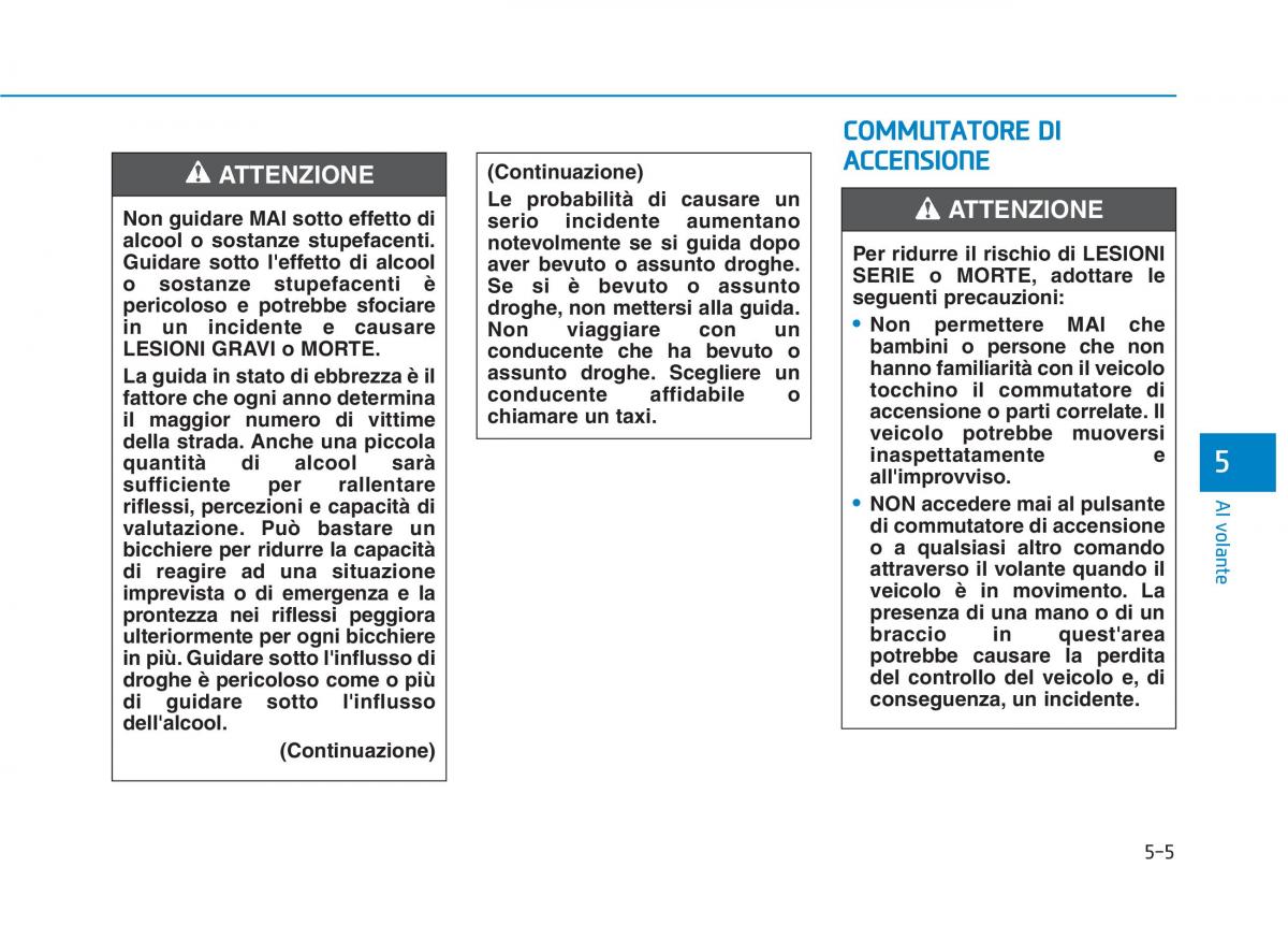 Hyundai Ioniq Hybrid manuale del proprietario / page 321