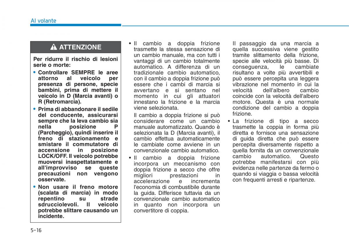 Hyundai Ioniq Hybrid manuale del proprietario / page 332