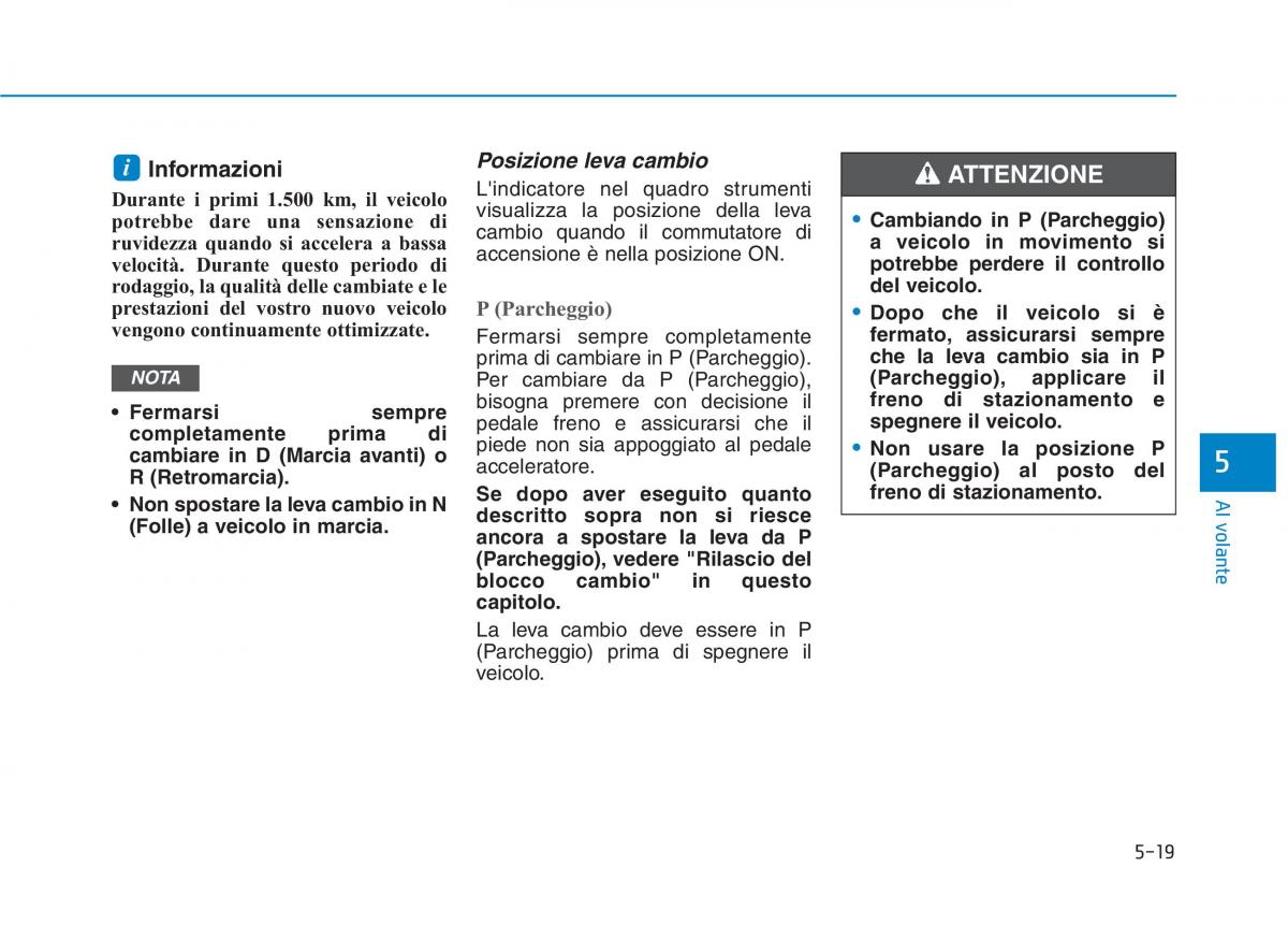 Hyundai Ioniq Hybrid manuale del proprietario / page 335