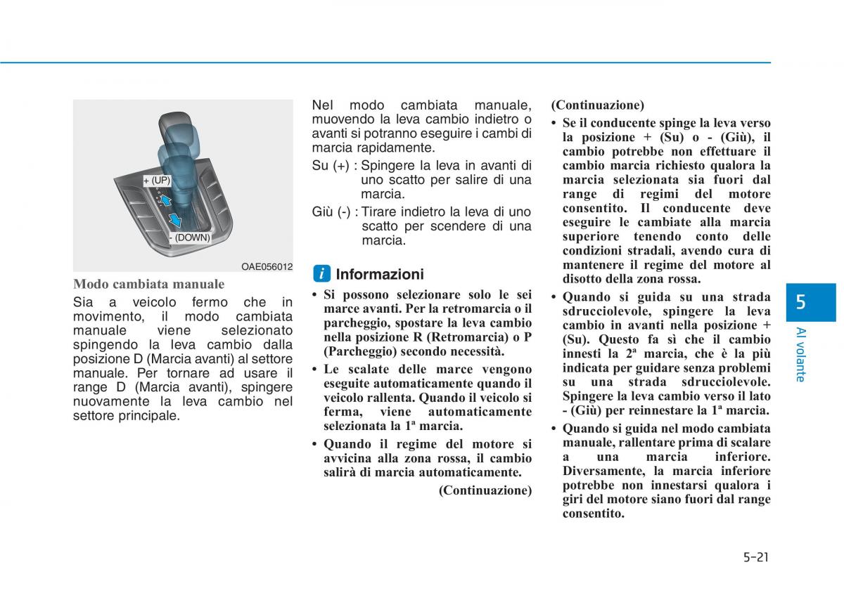 Hyundai Ioniq Hybrid manuale del proprietario / page 337