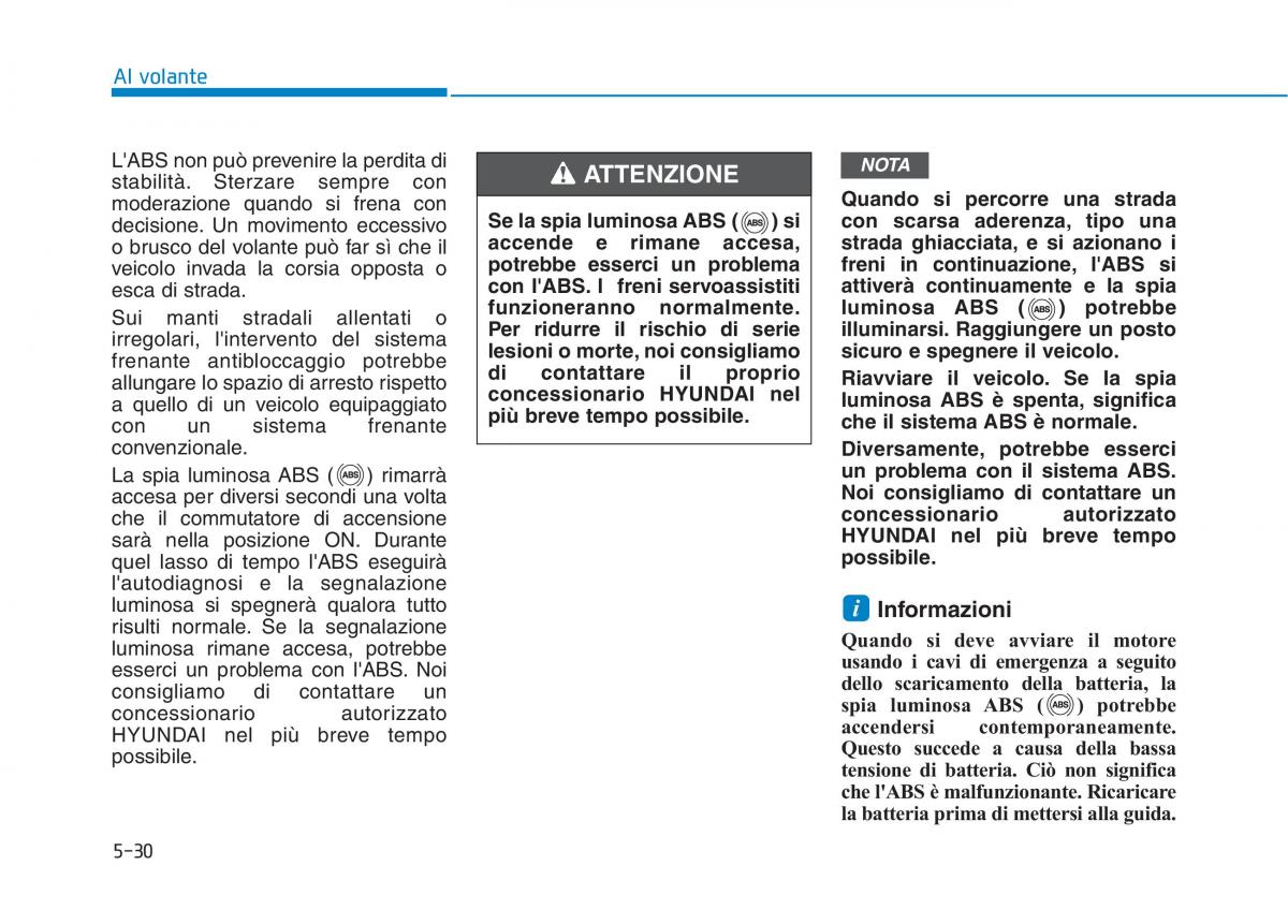 Hyundai Ioniq Hybrid manuale del proprietario / page 346