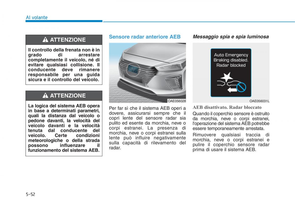 Hyundai Ioniq Hybrid manuale del proprietario / page 368