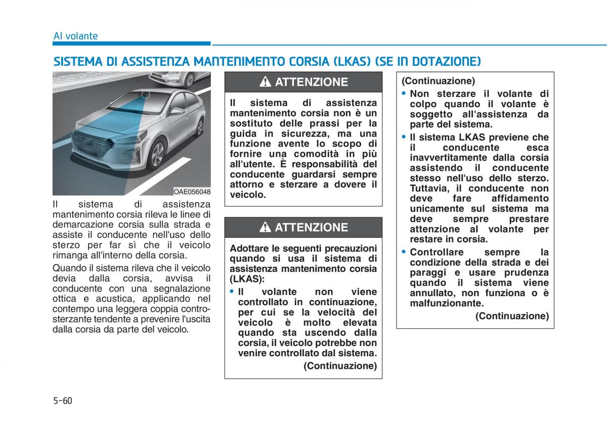 Hyundai Ioniq Hybrid manuale del proprietario / page 376