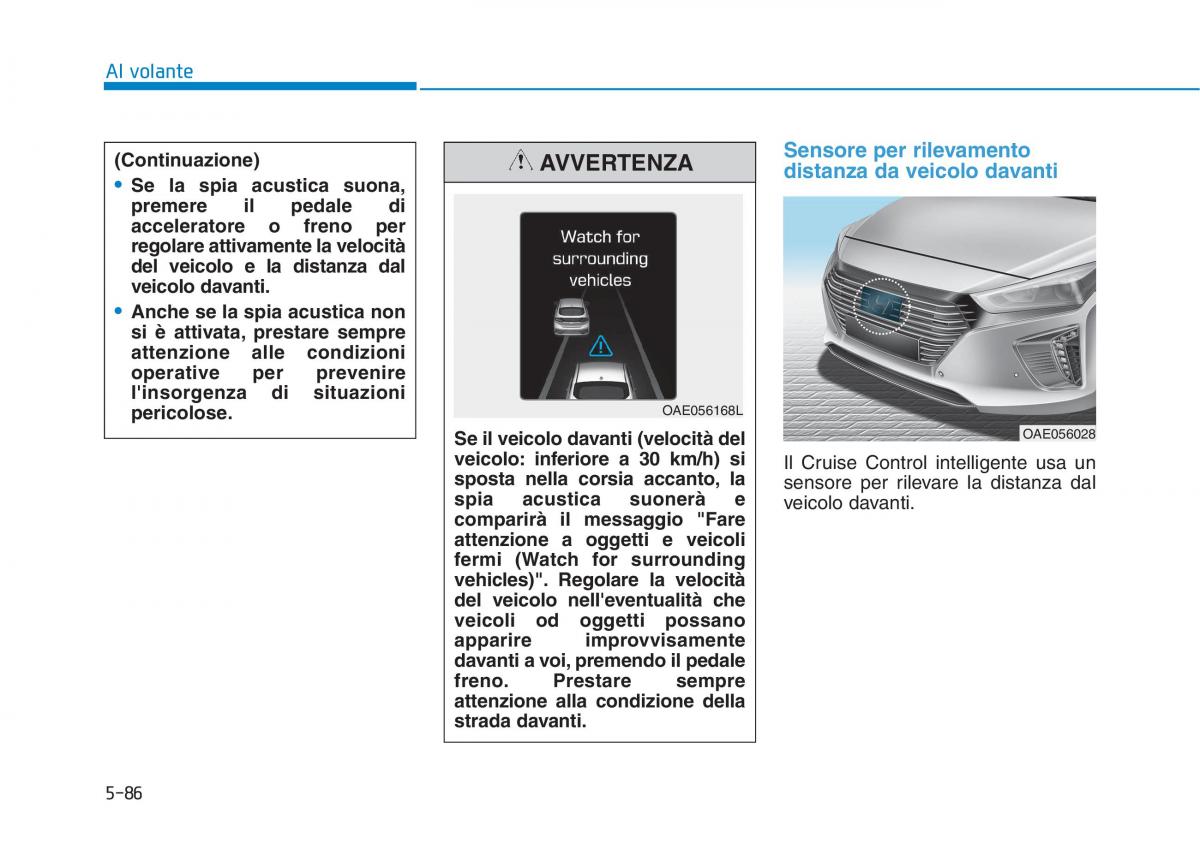 Hyundai Ioniq Hybrid manuale del proprietario / page 402