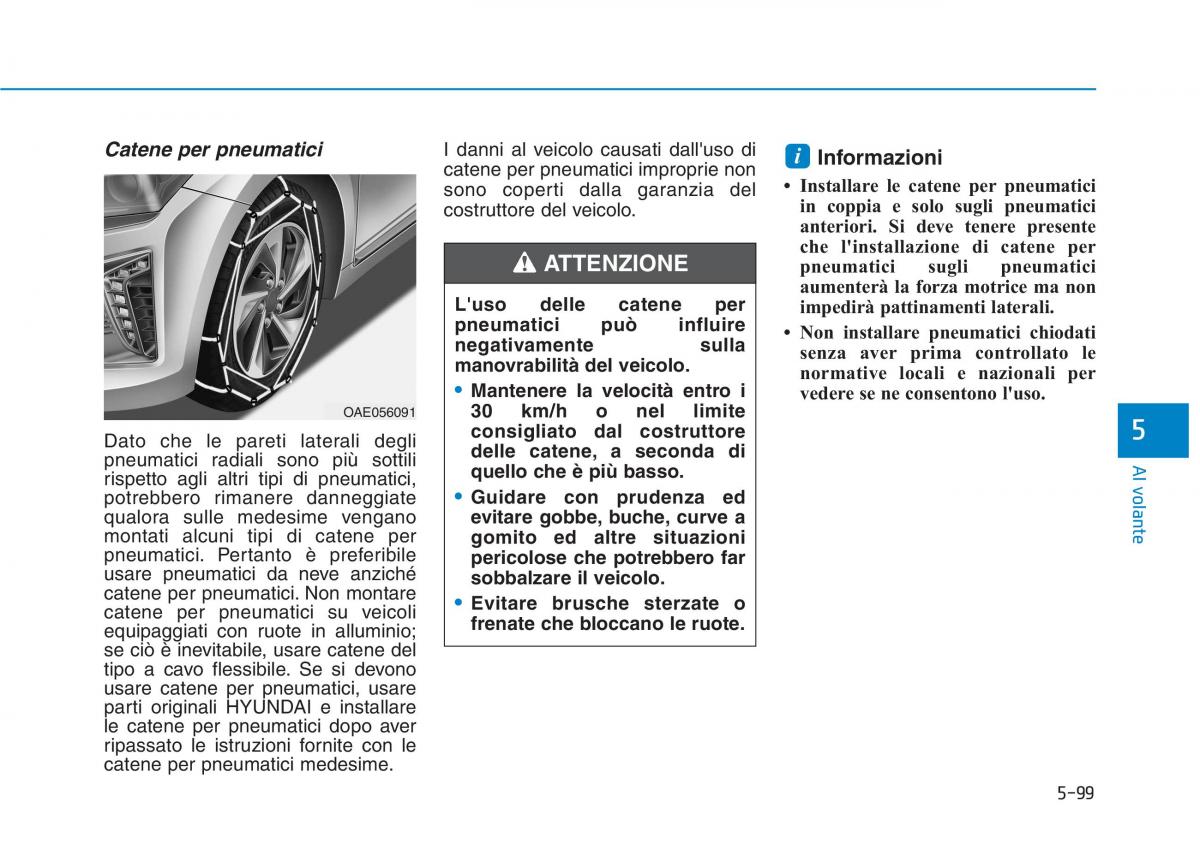 Hyundai Ioniq Hybrid manuale del proprietario / page 415