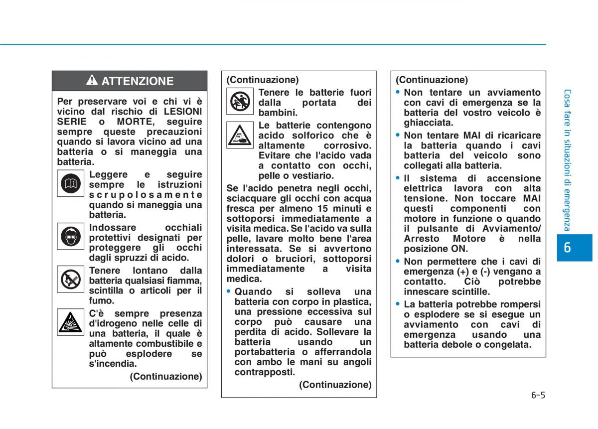 Hyundai Ioniq Hybrid manuale del proprietario / page 425