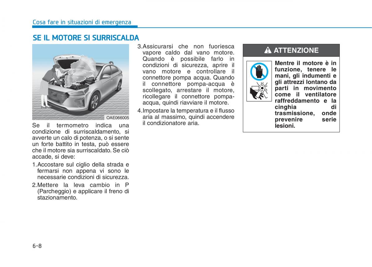 Hyundai Ioniq Hybrid manuale del proprietario / page 428