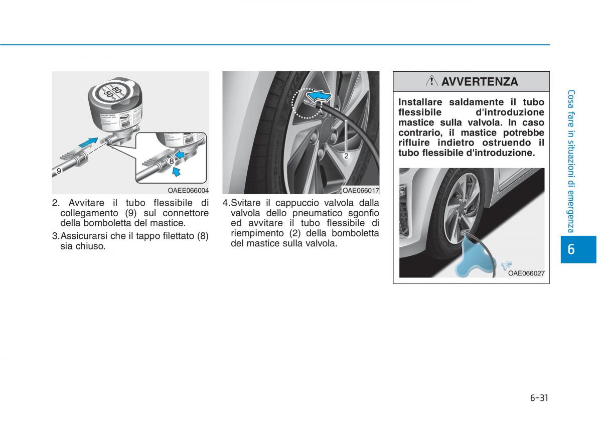 Hyundai Ioniq Hybrid manuale del proprietario / page 451