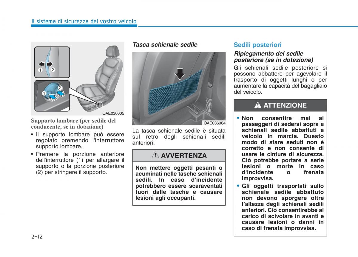 Hyundai Ioniq Hybrid manuale del proprietario / page 46