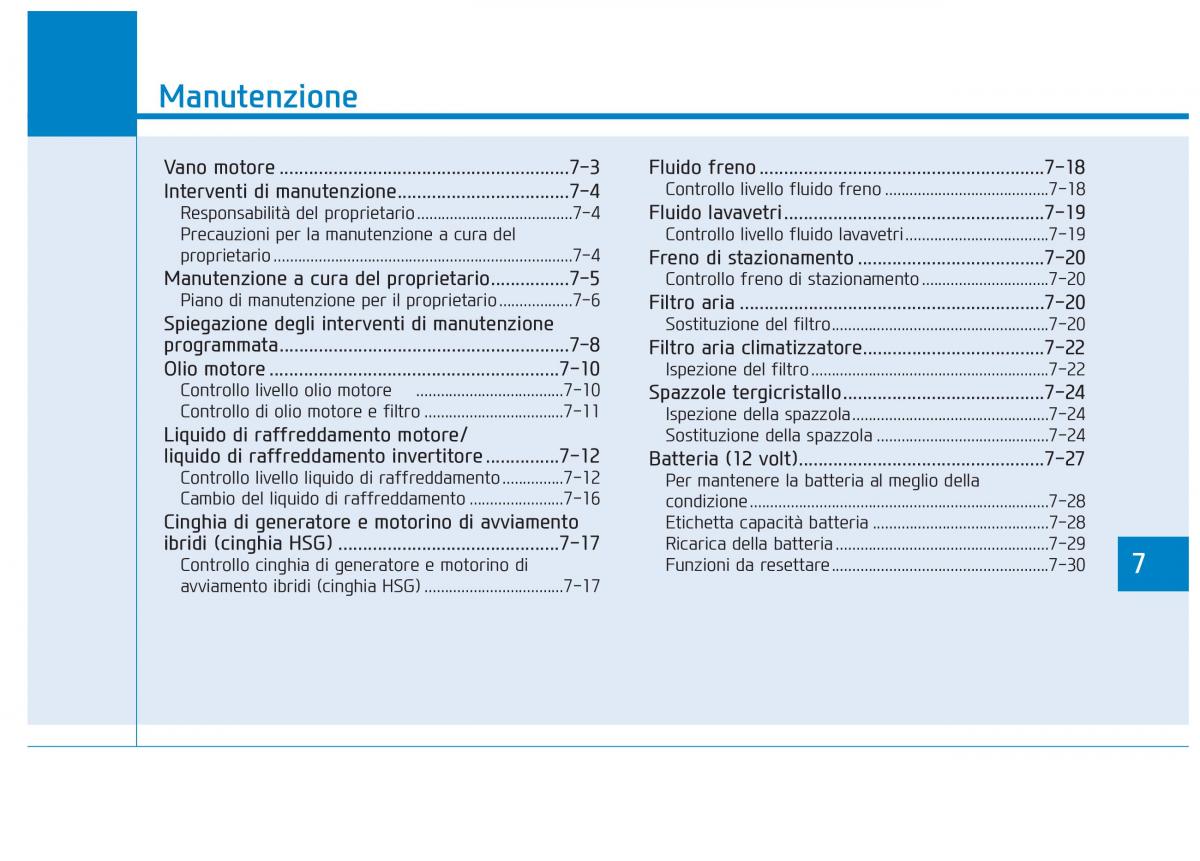 Hyundai Ioniq Hybrid manuale del proprietario / page 461