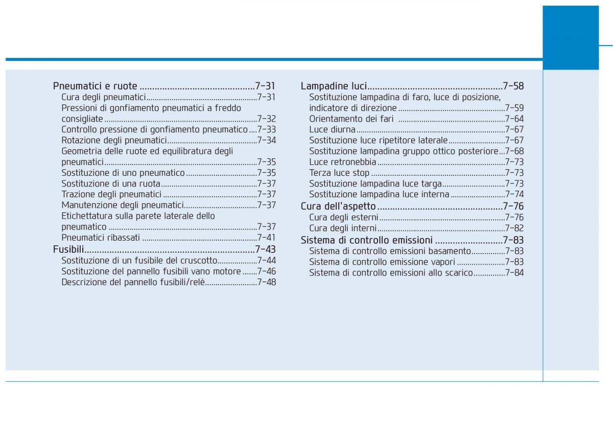 Hyundai Ioniq Hybrid manuale del proprietario / page 462