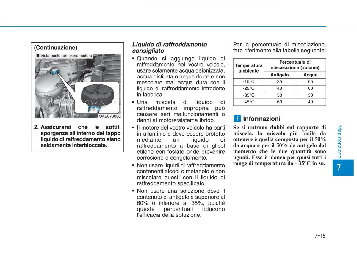 Hyundai Ioniq Hybrid manuale del proprietario / page 475