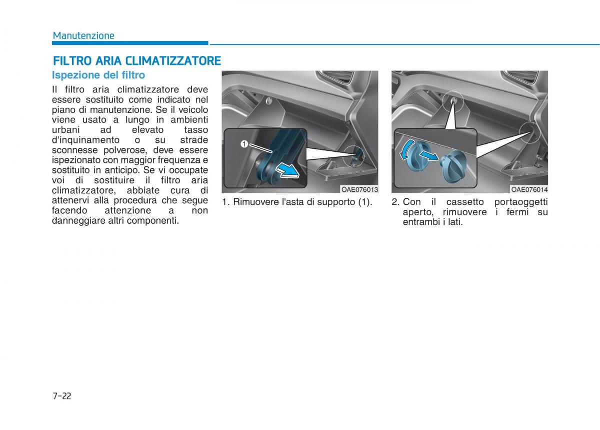 Hyundai Ioniq Hybrid manuale del proprietario / page 482