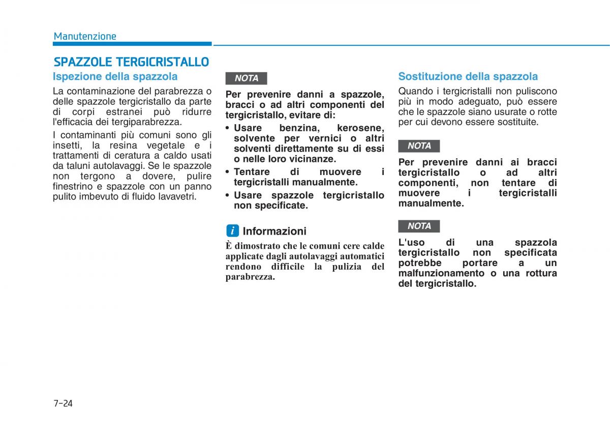 Hyundai Ioniq Hybrid manuale del proprietario / page 484