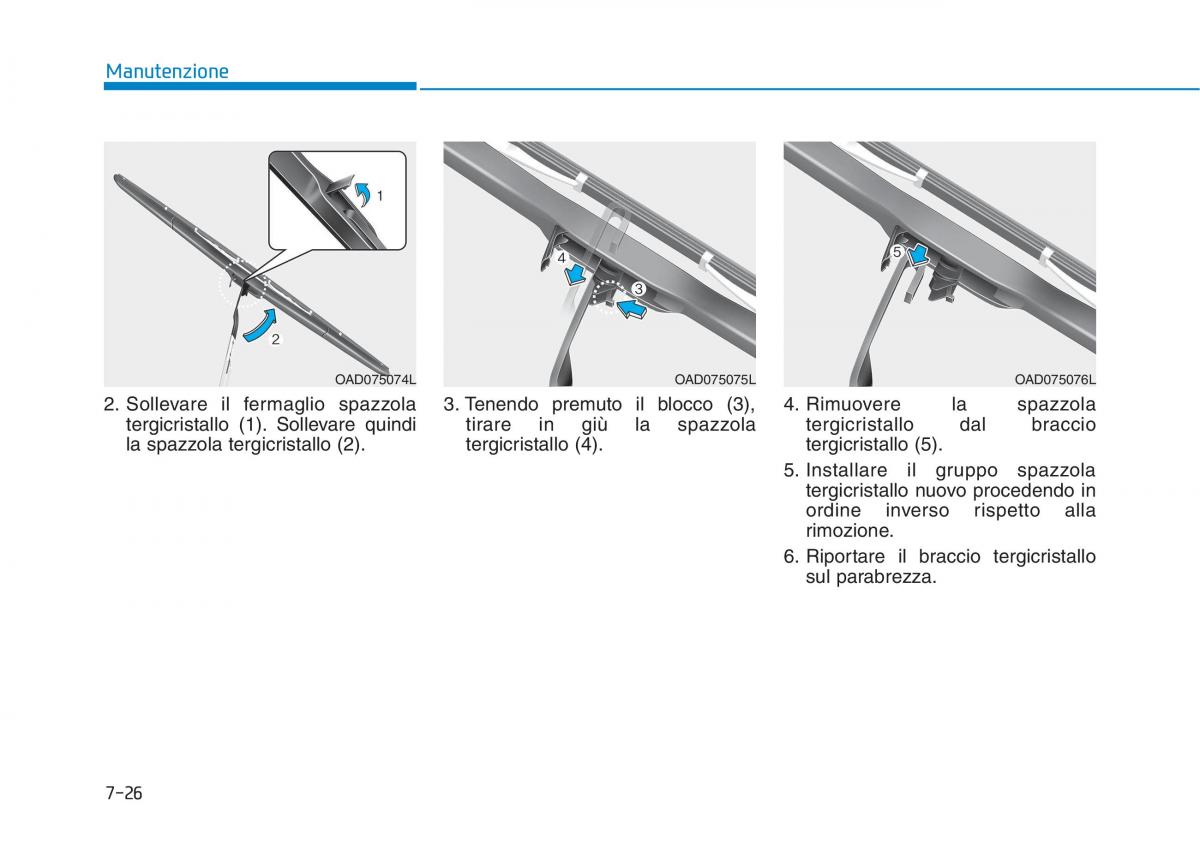 Hyundai Ioniq Hybrid manuale del proprietario / page 486