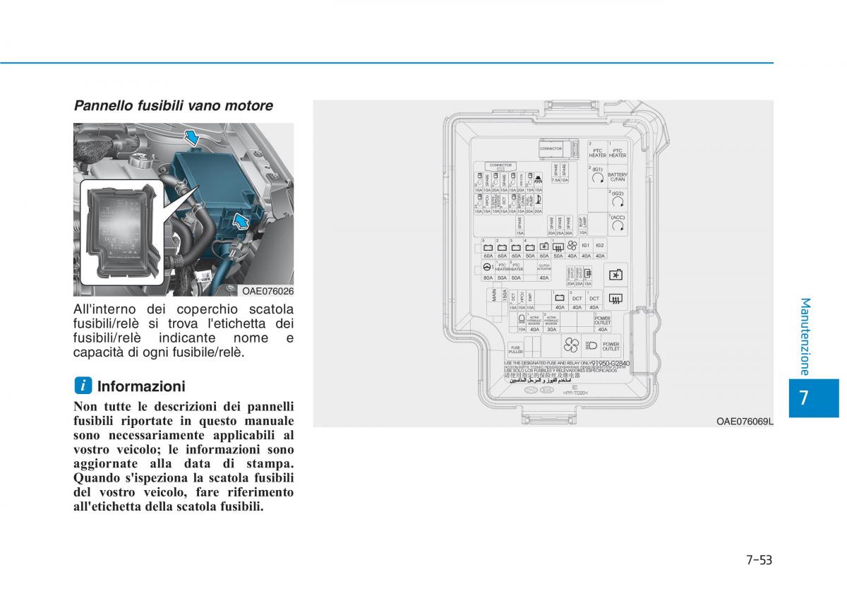 Hyundai Ioniq Hybrid manuale del proprietario / page 513