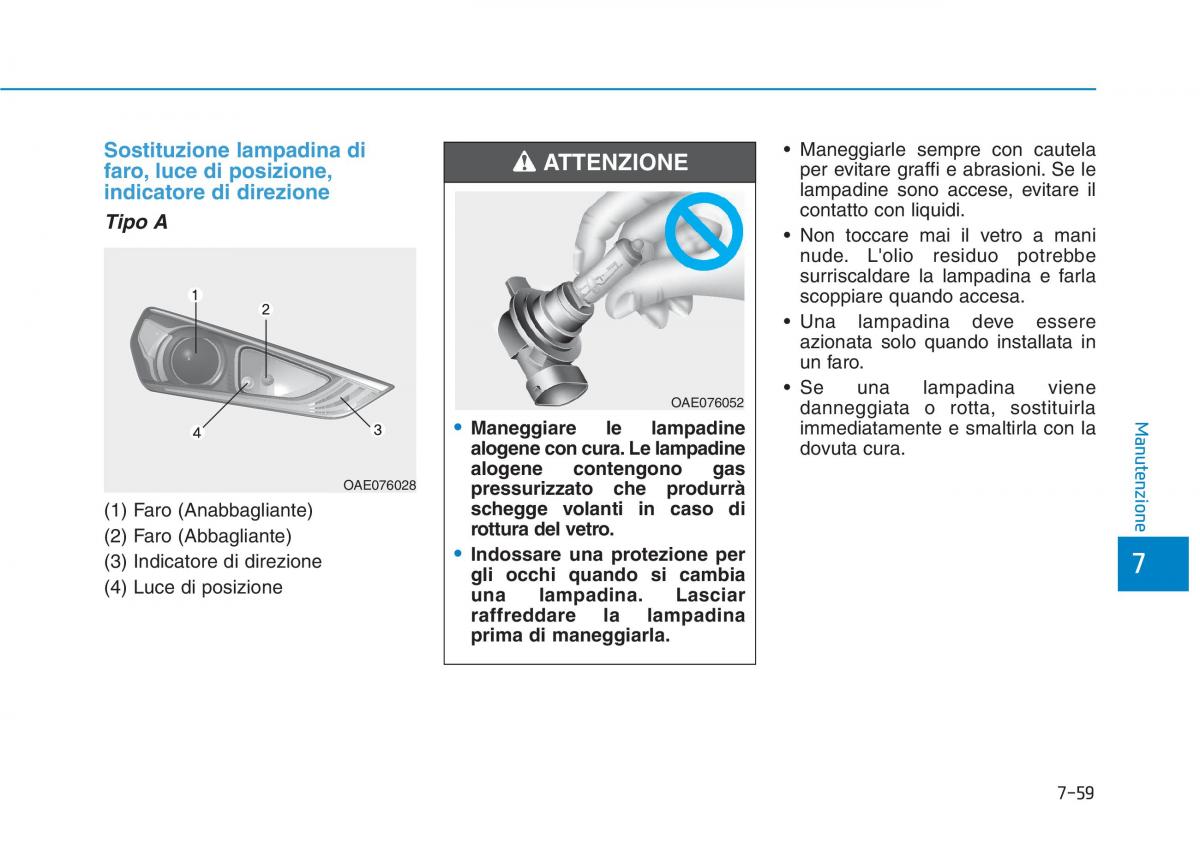 Hyundai Ioniq Hybrid manuale del proprietario / page 519