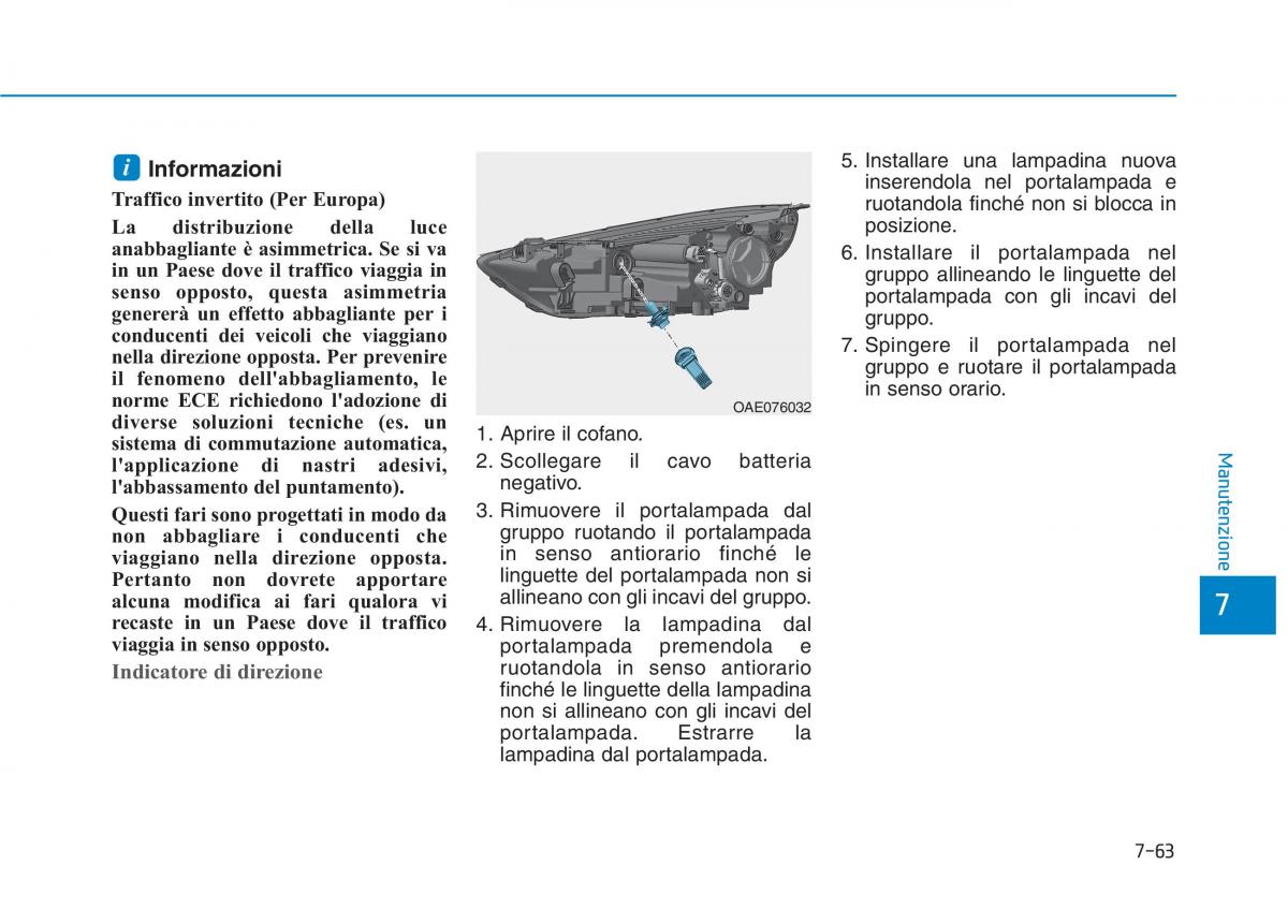 Hyundai Ioniq Hybrid manuale del proprietario / page 523