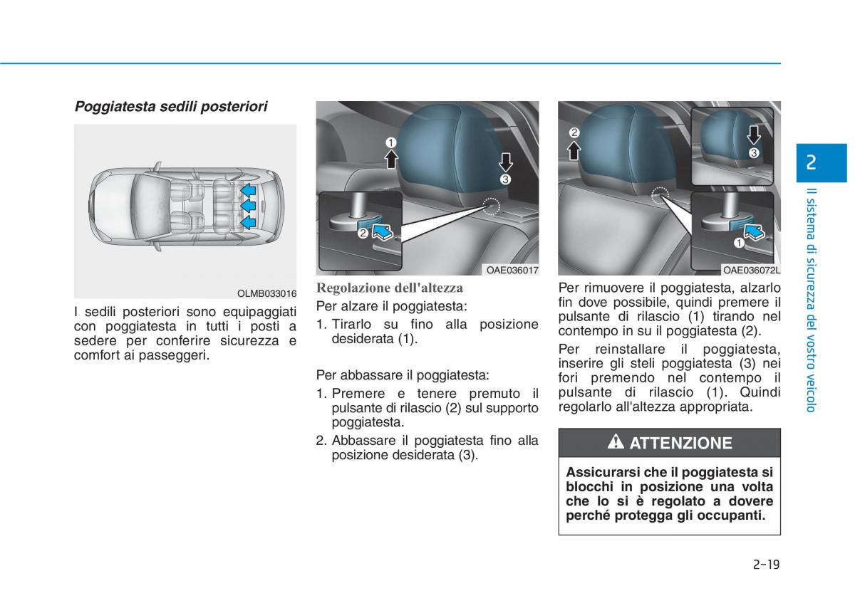 Hyundai Ioniq Hybrid manuale del proprietario / page 53