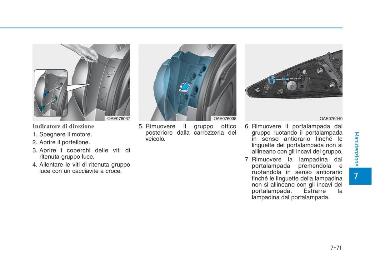 Hyundai Ioniq Hybrid manuale del proprietario / page 531