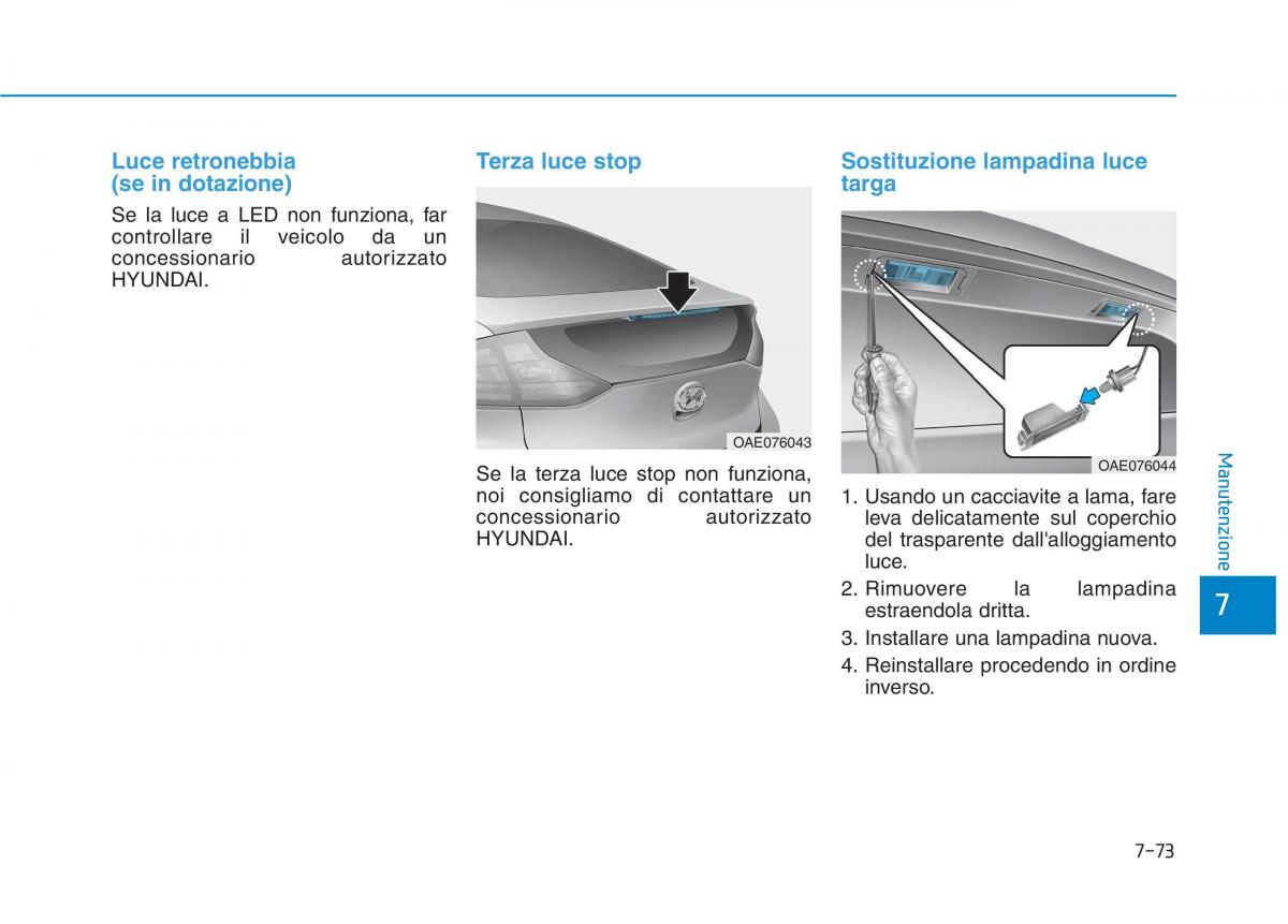 Hyundai Ioniq Hybrid manuale del proprietario / page 533