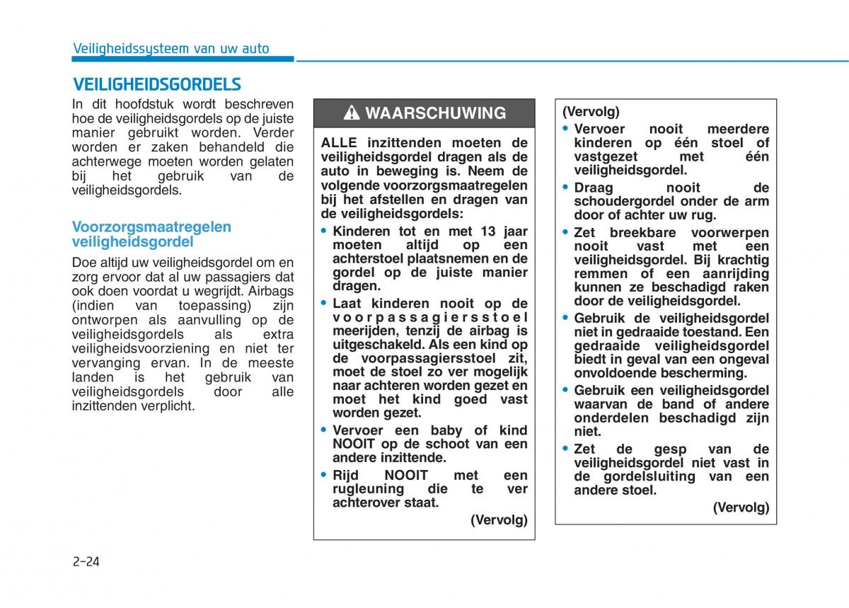 Hyundai Ioniq Hybrid handleiding / page 58