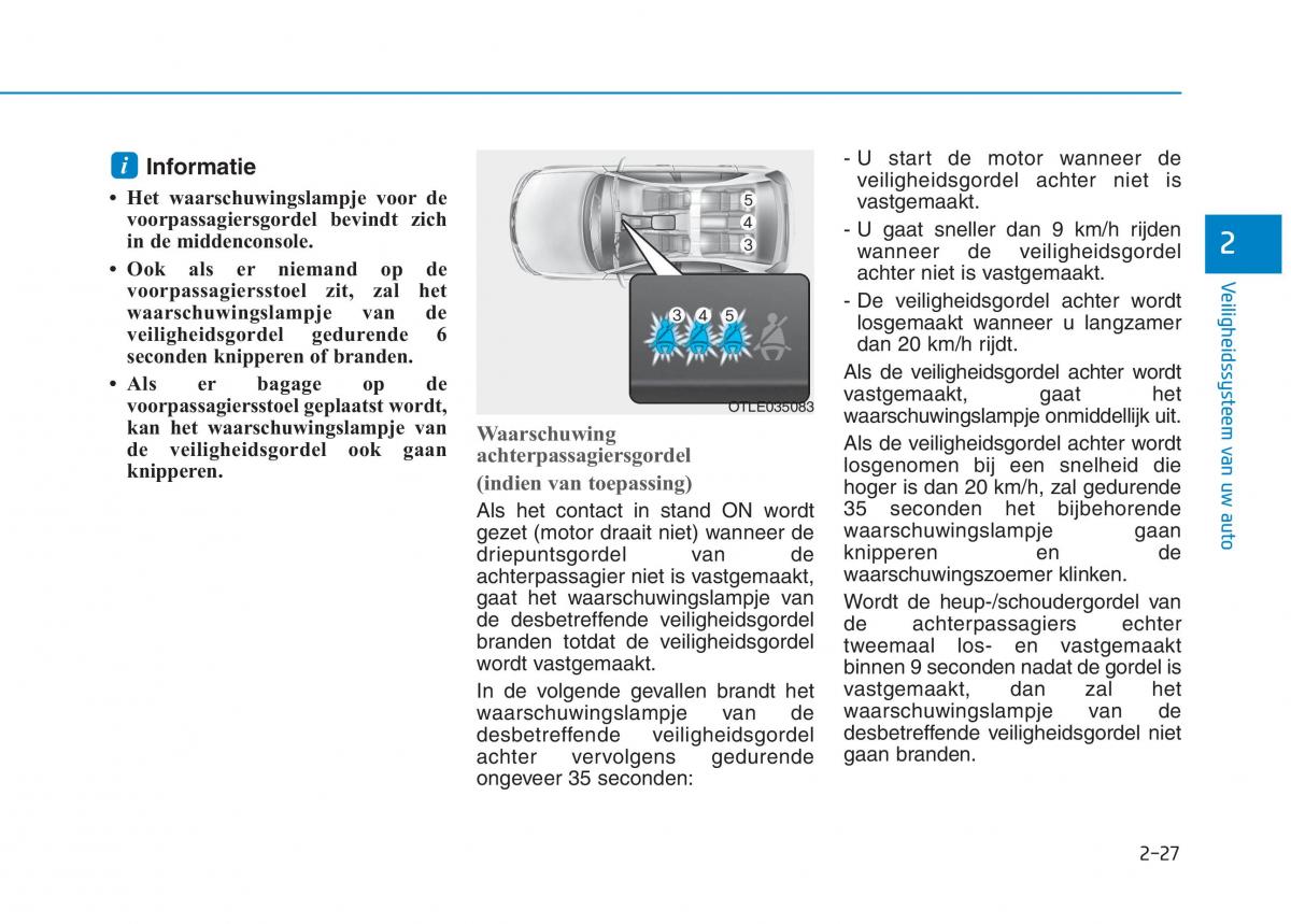 Hyundai Ioniq Hybrid handleiding / page 61