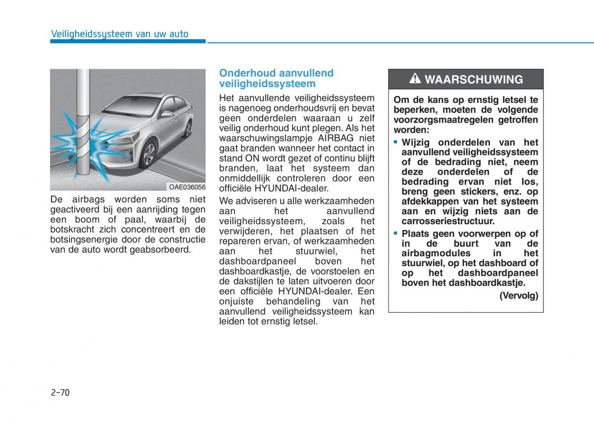 Hyundai Ioniq Hybrid handleiding / page 104