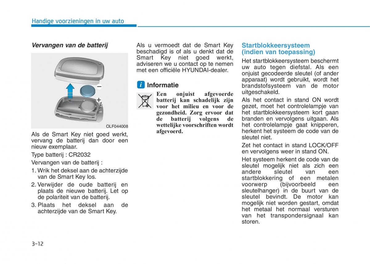 Hyundai Ioniq Hybrid handleiding / page 118